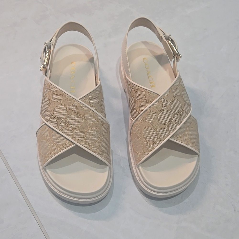Coach Fraser Jacq Sandle Sz 6.5